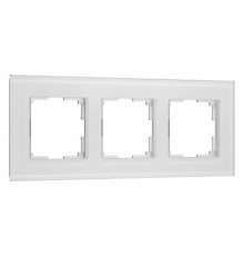 Рамка на 3 поста Werkel Senso белый soft-touch W0033101