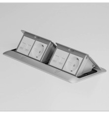 Выдвижной блок для розеток Werkel серебряный a069367