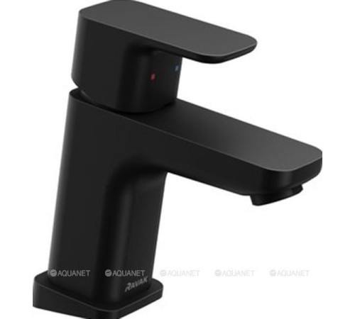 Смеситель для умывальника RAVAK 10° Free TD F 012.20 без донного клапана черный X070148