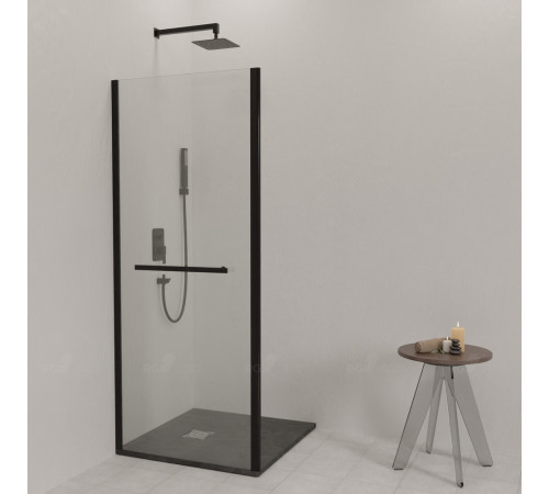 Боковая панель RGW Z-060-1B 1000х1850 мм черный профиль 352206100-14