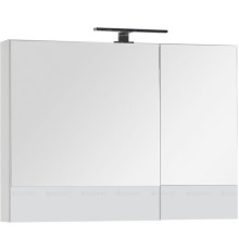 Зеркало-шкаф Aquanet Верона 90 белый 00172339