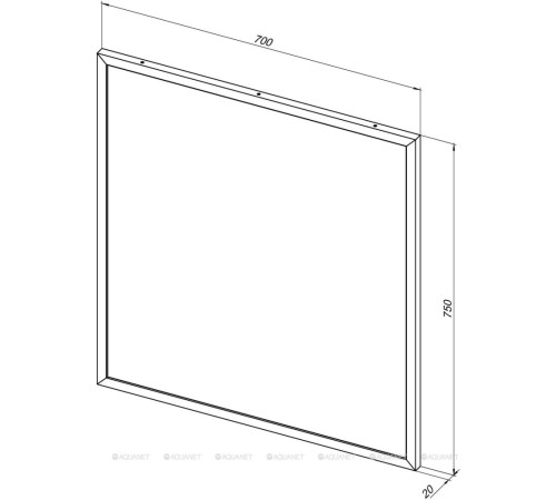 Зеркало Allen Brau Priority 70 медь браш 1.31014.60