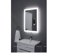 Зеркало Aquanet Алассио 9085 с LED подсветкой и ИК-выключателем 900х850 мм 00196636