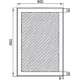 Зеркало Aquanet Алассио 9085 с LED подсветкой и ИК-выключателем 900х850 мм 00196636
