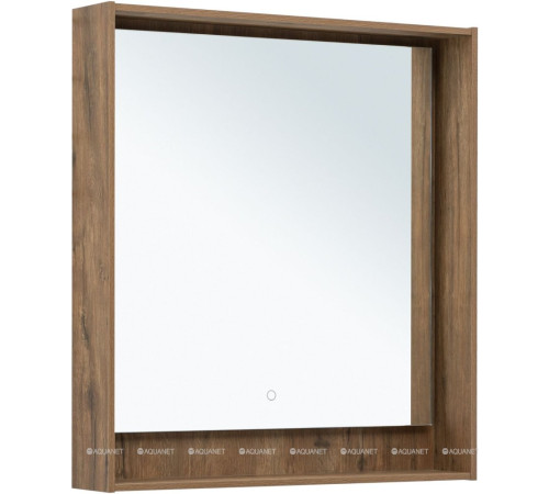 Зеркало Aquanet Милан 80 LED дуб рустикальный 00336400