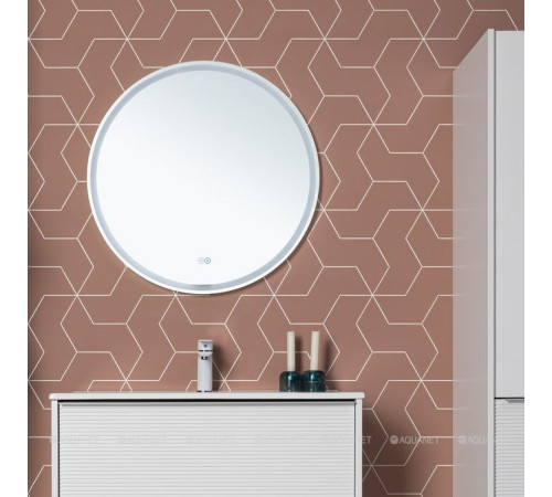 Зеркало Aquanet Optima D 800 мм LED 00304264
