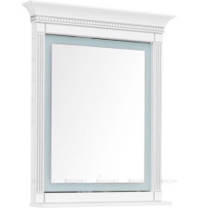 Зеркало Aquanet Селена 90 белый/патина серебро 00201646