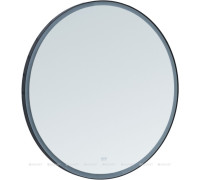Зеркало Aquanet Тренд D 1000 с LED подсветкой черный 00316688
