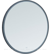 Зеркало Aquanet Тренд D 1000 с LED подсветкой черный 00316688