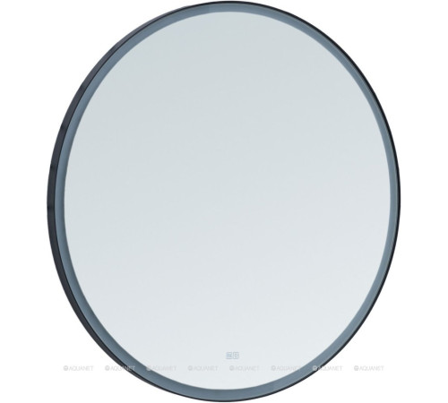 Зеркало Aquanet Тренд D 1000 с LED подсветкой черный 00316688