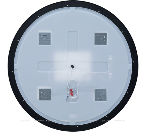 Зеркало Aquanet Тренд D 1000 с LED подсветкой черный 00316688