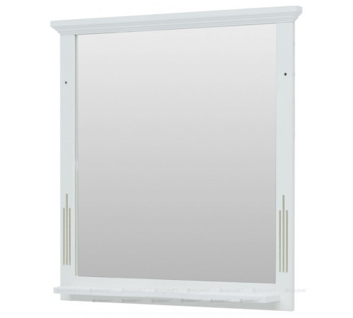 Зеркало Aquanet Тулуза 95 белый/золото 00183749