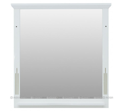 Зеркало Aquanet Тулуза 95 белый/золото 00183749