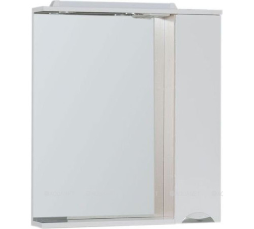 Зеркало Aquanet Гретта 75 светлый дуб/белый 00173986