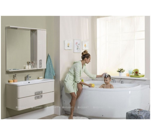 Зеркало Aquanet Паллада 80 слоновая кость 00175316