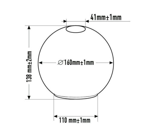 Плафон стеклянный 33 идеи S.17.AM