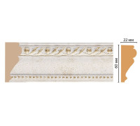 Молдинг DECOMASTER 161-40 ДМ полистирол 60х22х2400 мм 161-40 ДМ