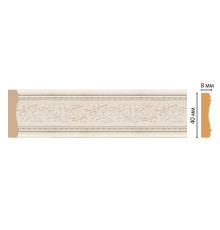 Молдинг DECOMASTER 188-13 40х8х2400 мм 34007
