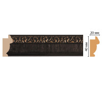 Багет из полистирола DECOMASTER 807-1 40x20x2900 мм 807-1