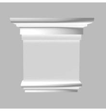 Капитель для пилястры Decomaster 92815-1R 200х190х60 мм 92815-1R