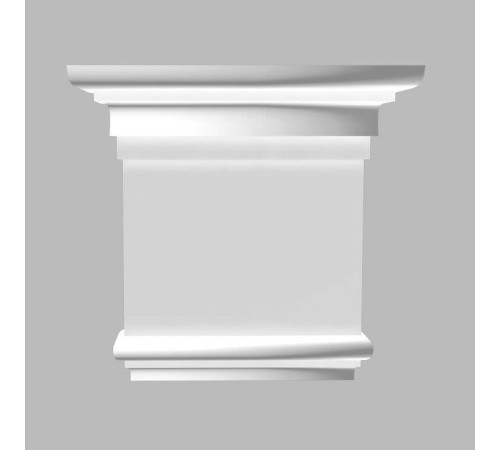 Капитель для пилястры Decomaster 92815-1R 200х190х60 мм 92815-1R