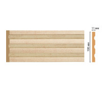 Пилястра DECOMASTER D201-59 ДМ полистирол 100х11х2400 мм D201-59 ДМ