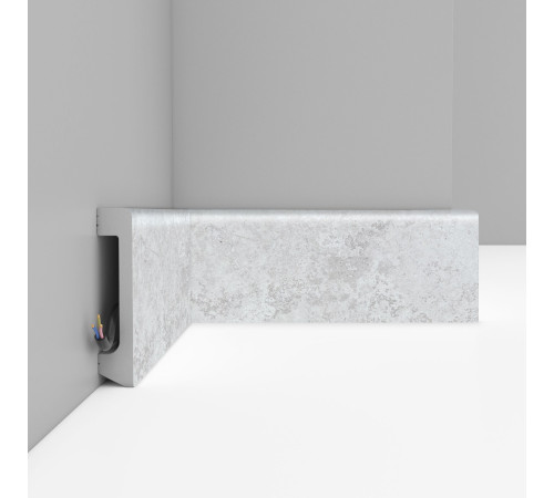 Плинтус напольный DECOMASTER 80х17х2400 мм D235-1619