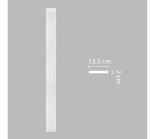 Пилястра DECOMASTER DK-200 полиуретан 2000х135х20 мм DK-200