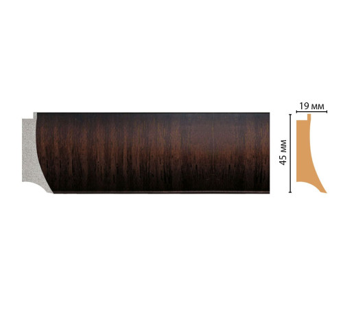 Багет из полистирола DECOMASTER FM5-1 45х19х2850 мм FM5-1