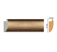 Багет из полистирола DECOMASTER FM6-1 43х14х2850 мм FM6-1