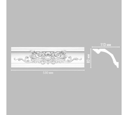 Средний элемент DECOMASTER DP-353M 83х113х530 мм DP-353M