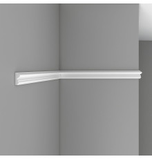 Молдинг гладкий DECOMASTER 97803 полиуретановый 40х16х2400 мм 97803