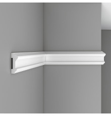 Молдинг гладкий DECOMASTER 97901F гибкий полиуретановый 90х30х2400 мм 97901F