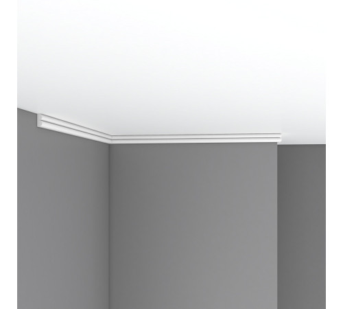 Молдинг гладкий DECOMASTER DI-113 полиуретан 20х9х2400 мм DI-113