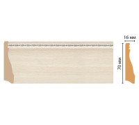 Плинтус напольный DECOMASTER 193 70х16х2400 мм 193-14