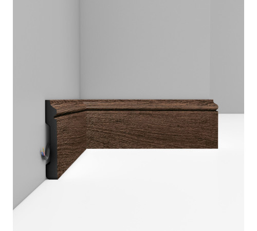 Плинтус напольный DECOMASTER D005-81 ДМ 79х13х2400 мм D005-81 ДМ