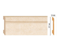 Плинтус напольный DECOMASTER D105-18D ДМ 107х12х2400 мм D105-18D ДМ