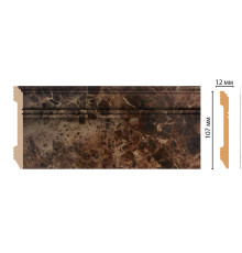 Плинтус напольный DECOMASTER D105-713 ДМ 107х12х2400 мм D105-713 ДМ
