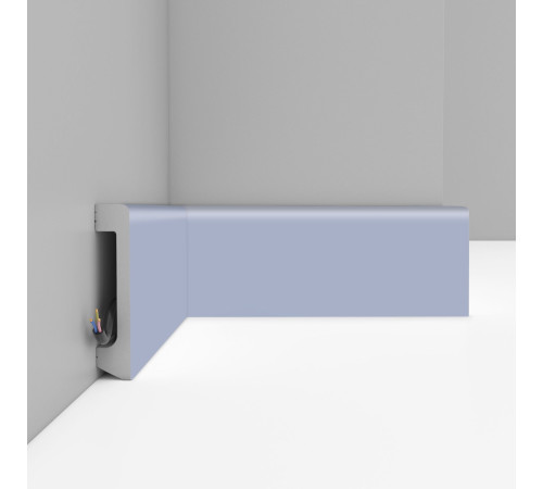 Плинтус напольный DECOMASTER D235-117 80х17х2400 мм черный