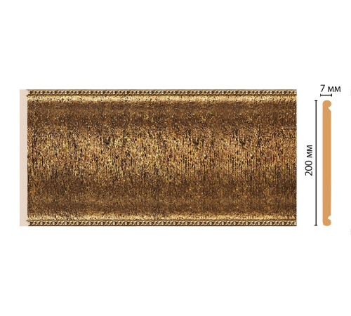 Декоративная панель Decomaster Q20-43 из полистирола 200x7x2400 мм Q20-43