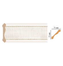 Плинтус потолочный DECOMASTER 172-7D 71х71х2400 мм 33604