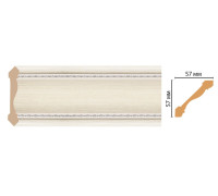 Плинтус потолочный DECOMASTER 179-15 57х57х2400 мм 37572