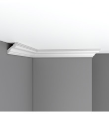 Плинтус потолочный DECOMASTER 96118F гибкий полиуретан 50х50х2400 мм 96118F