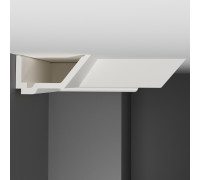 Плинтус потолочный DECOMASTER A206 полистирол 74х145х2000 мм A206