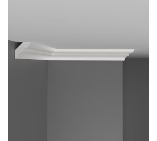 Плинтус потолочный DECOMASTER D008 дюрополимер 28х26х2000 мм D008