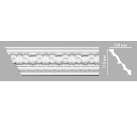 Плинтус потолочный DECOMASTER 95096 с рисунком 110х108х2400 мм 95096