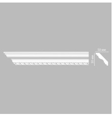 Плинтус потолочный с рисунком DECOMASTER 95638 50х50х2400 мм 95638