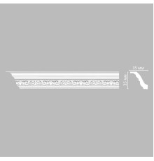 Плинтус потолочный с рисунком DECOMASTER 95842 35х35х2400 мм 95842