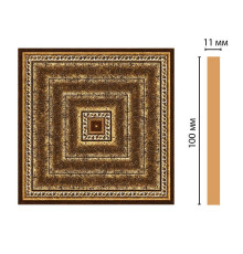 Вставка декоративная цветная DECOMASTER 100х100х11 мм полистирол 156-2-43