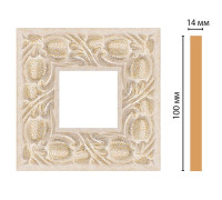 Вставка декоративная DECOMASTER 157-2-18D 100x100x14 мм 157-2-18D